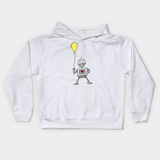 Heart and Balloon Kids Hoodie